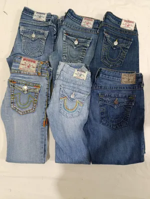 #60 Ladies Y2K True Religion Flared Jeans -15