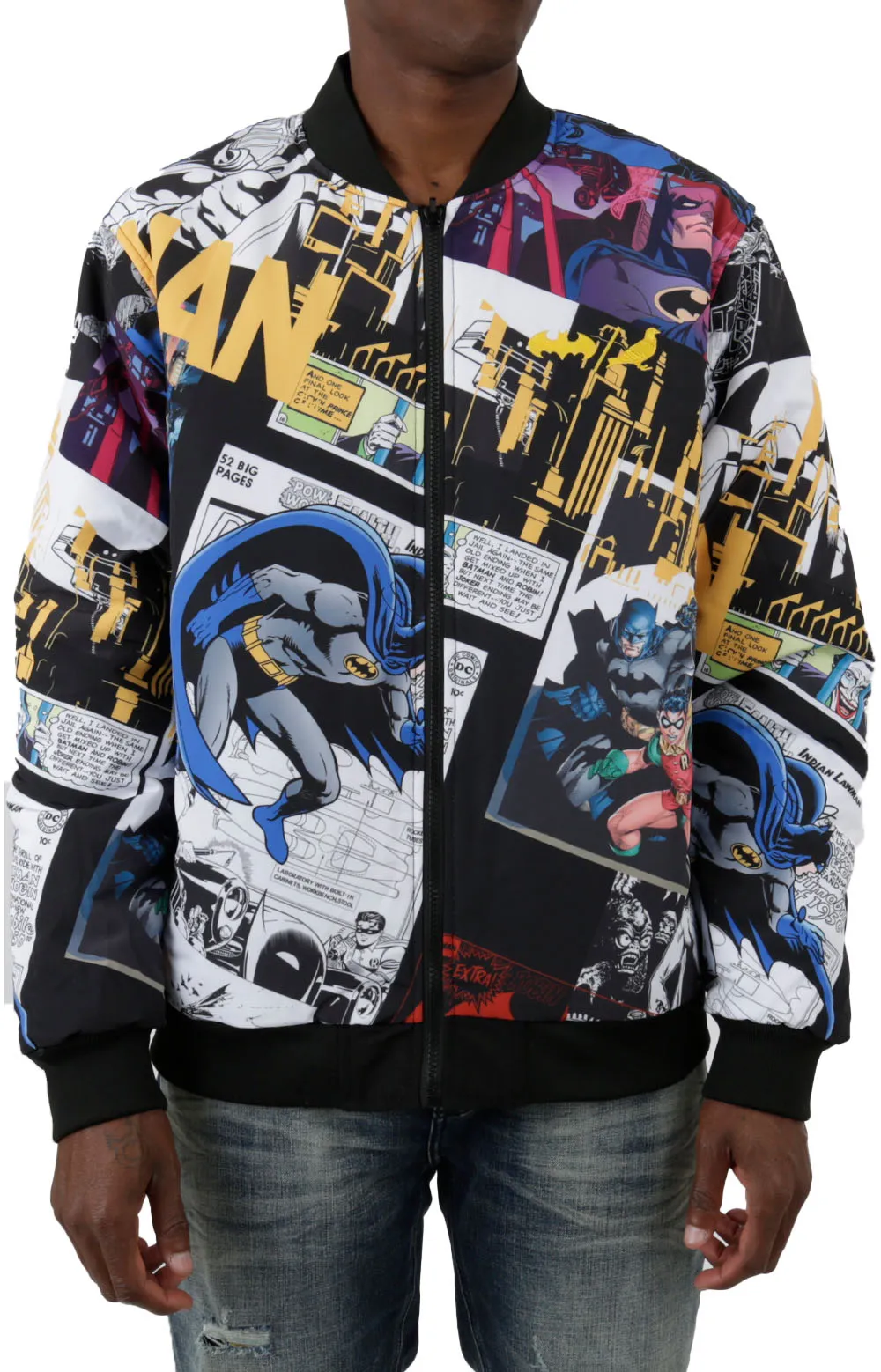 Batman Dual-Sided Bomber Jacket