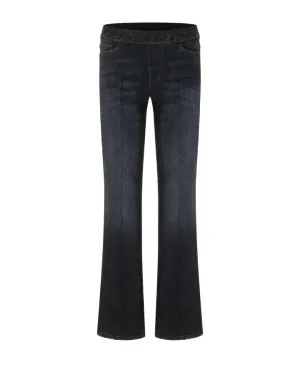 Cambio Philia Flare Pull On Denim Jeans