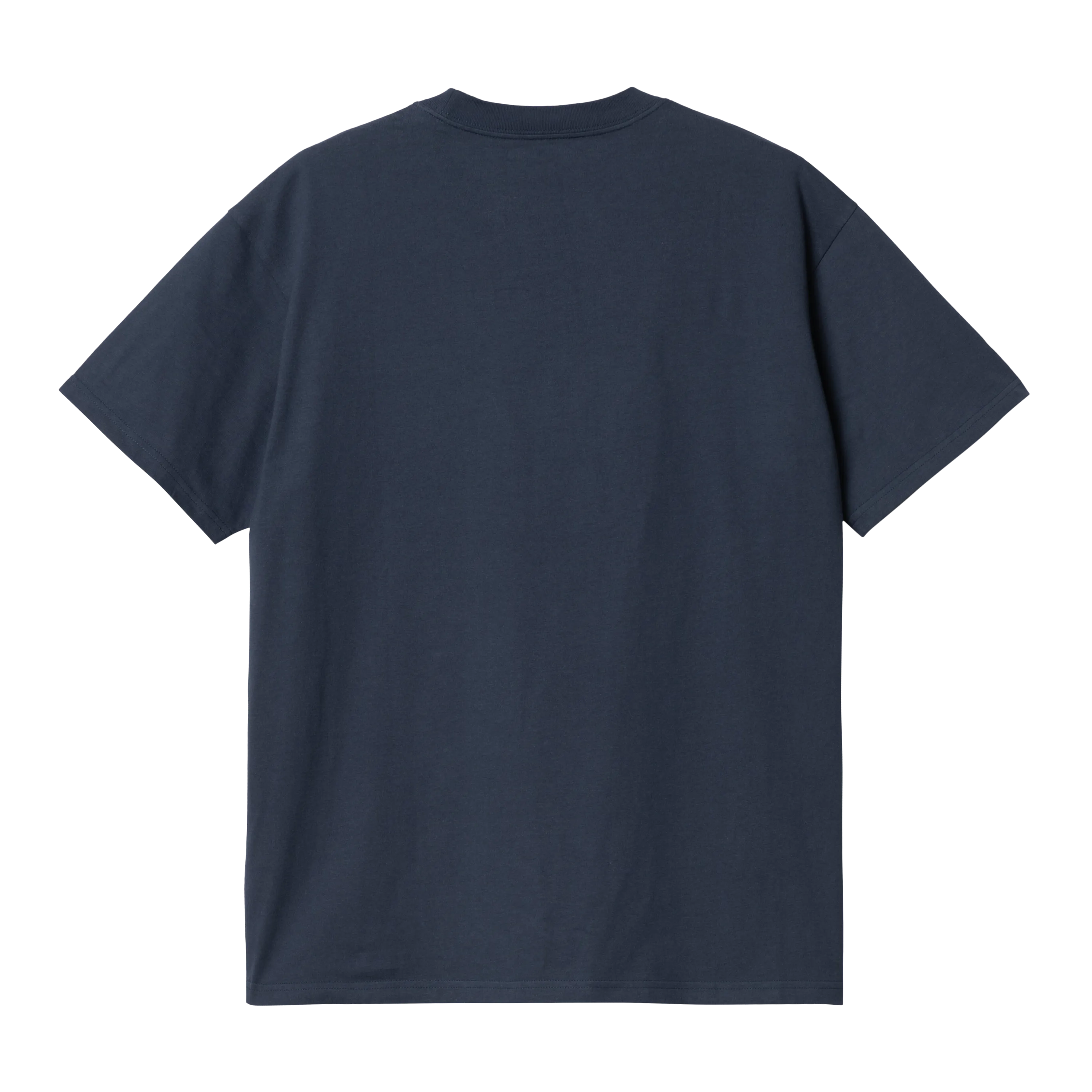 Carhartt WIP S/S Script Embroidery T-Shirt - Blue/White