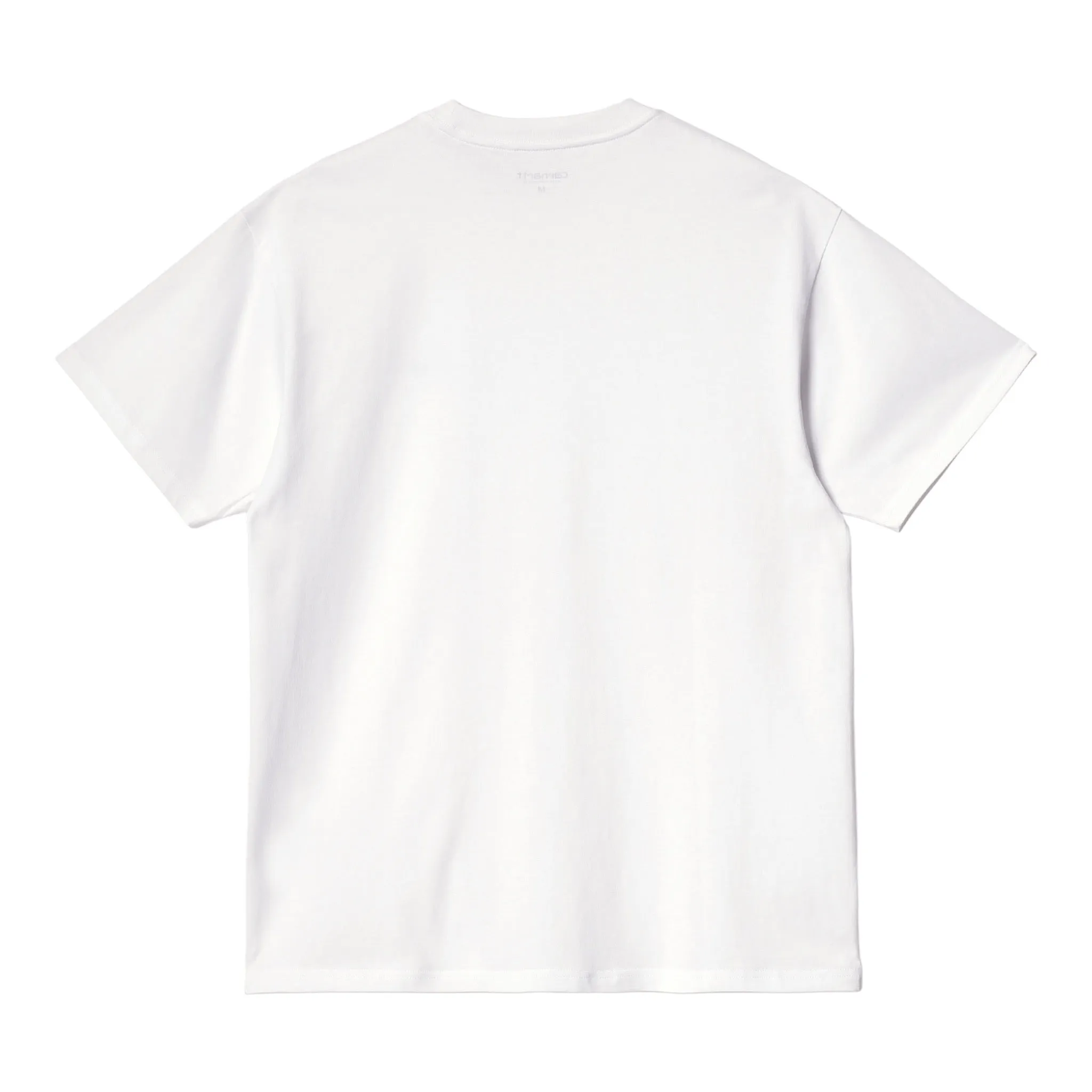 Carhartt WIP S/S Script Embroidery T-Shirt - White/Black