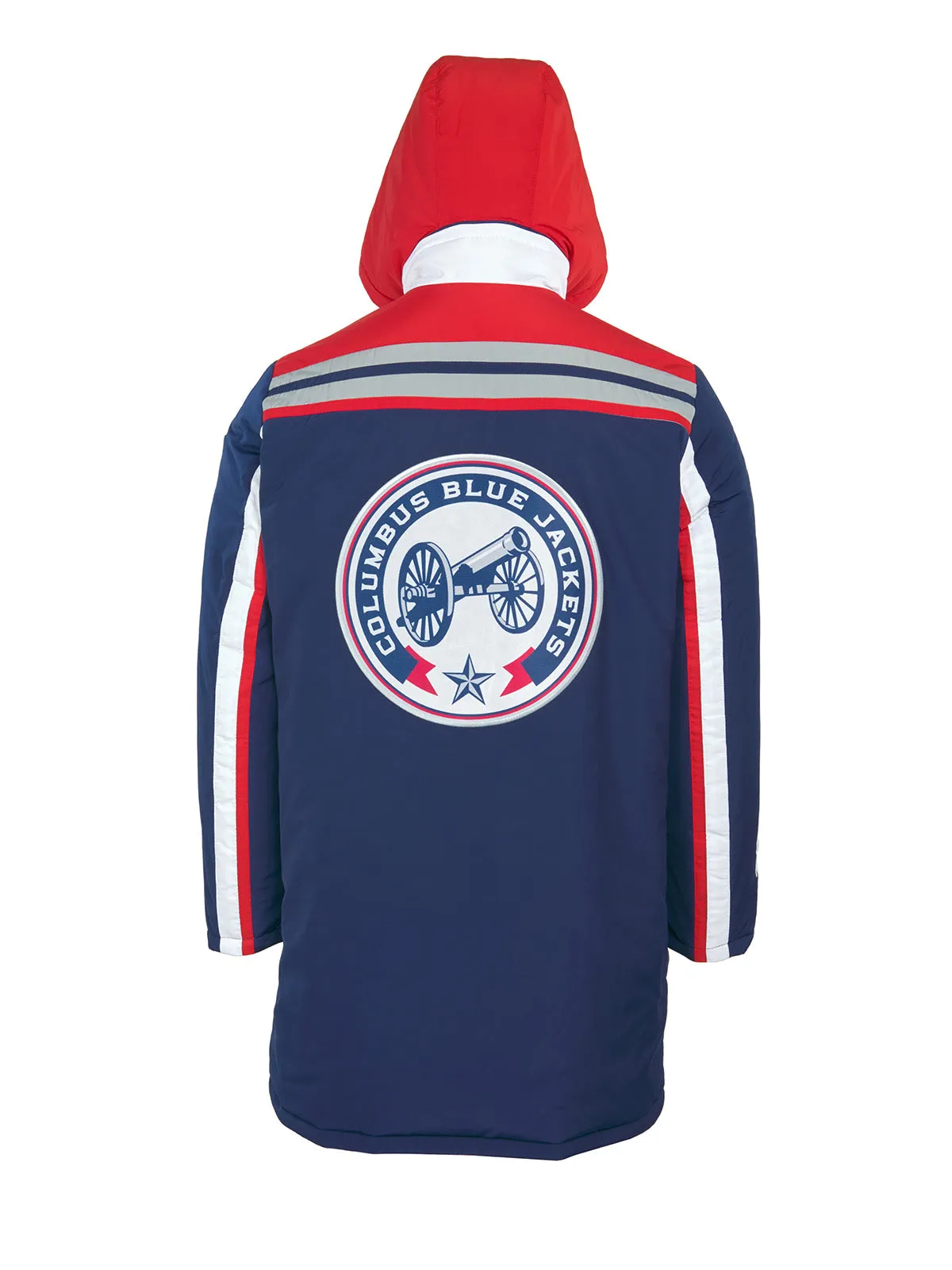 Columbus Blue Jackets Reversible Parka Jacket