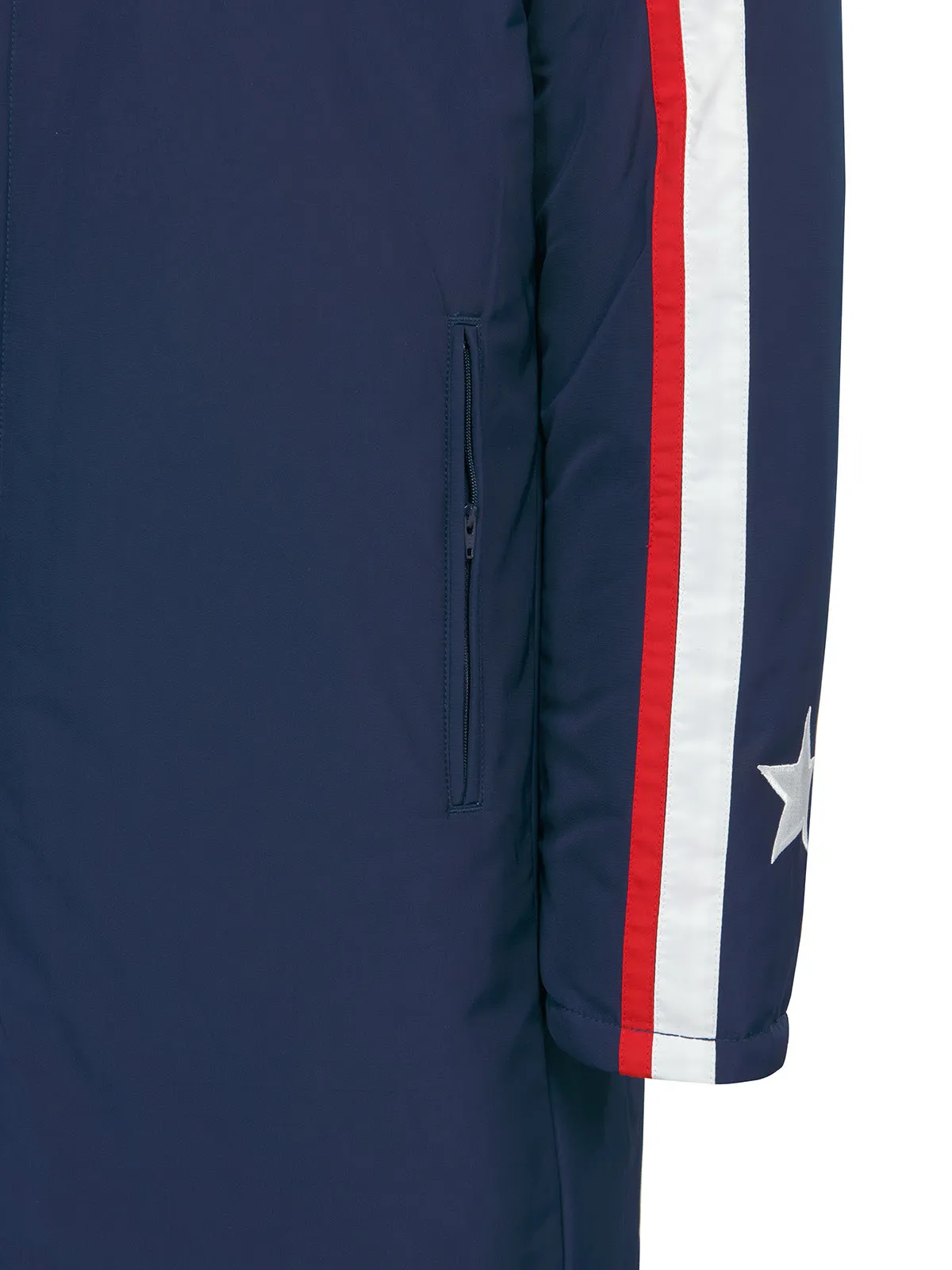 Columbus Blue Jackets Reversible Parka Jacket