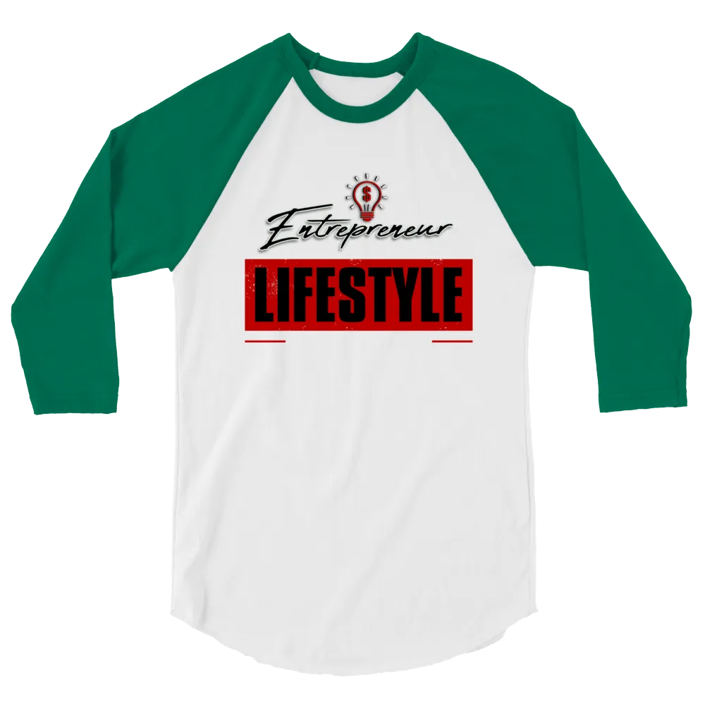 Entrepreneur Lifestyle 3/4 Sleeve Shirt