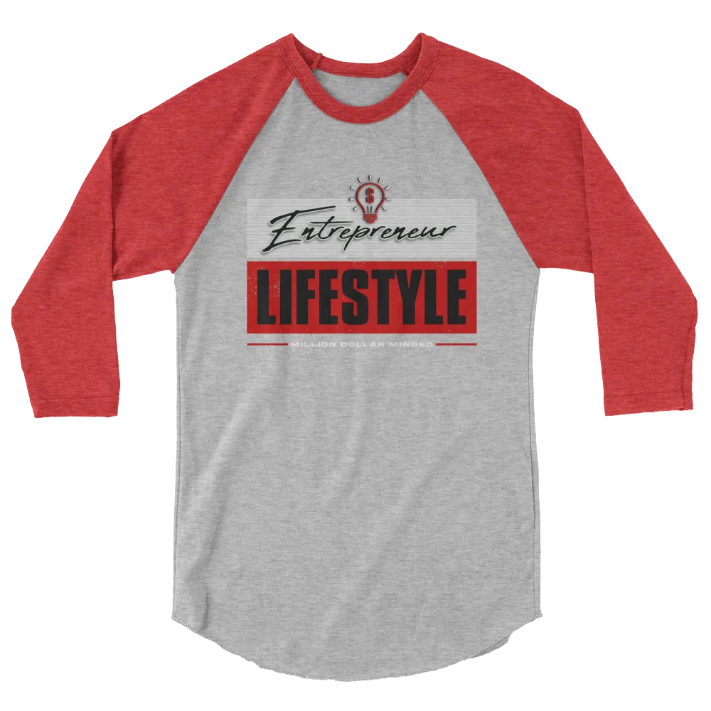 Entrepreneur Lifestyle 3/4 Sleeve Shirt