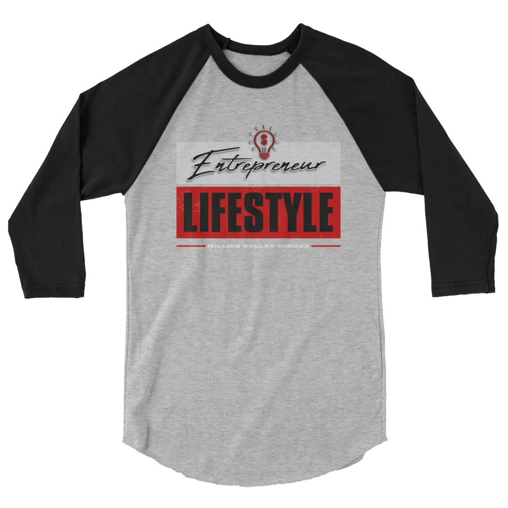 Entrepreneur Lifestyle 3/4 Sleeve Shirt