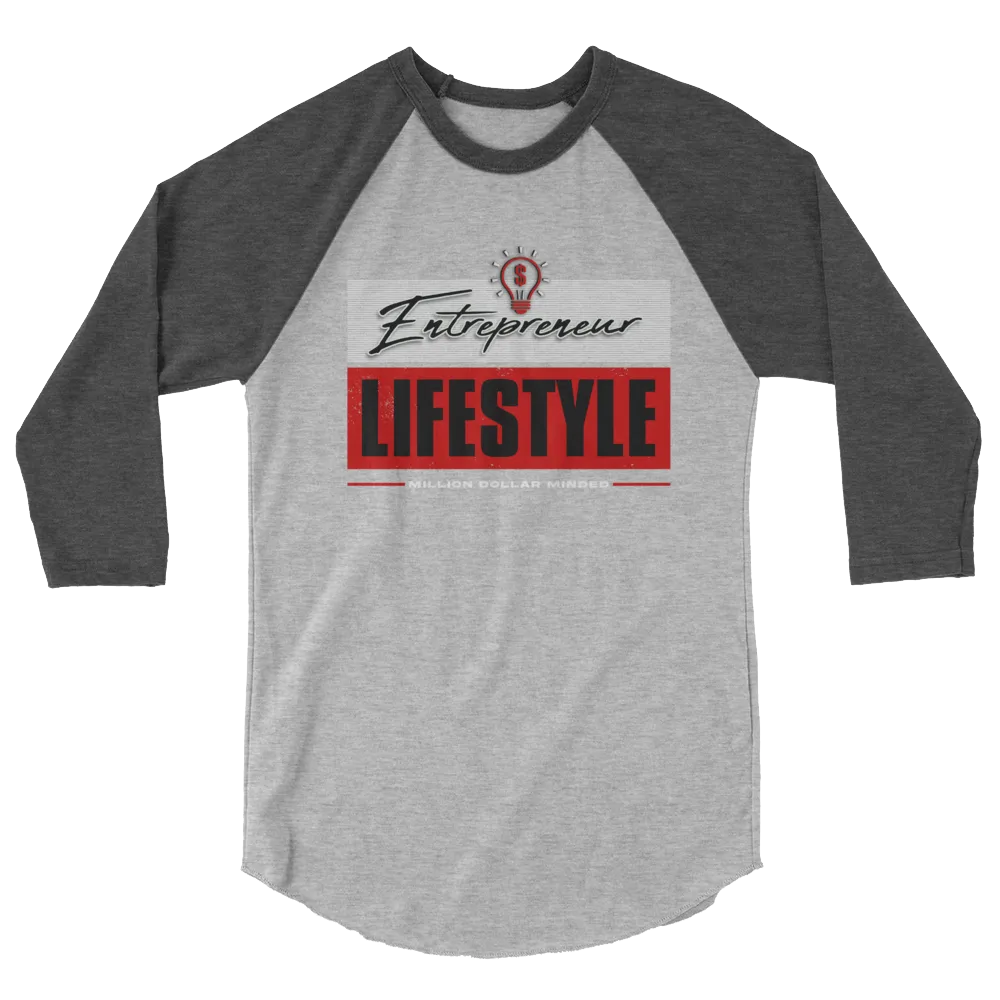 Entrepreneur Lifestyle 3/4 Sleeve Shirt