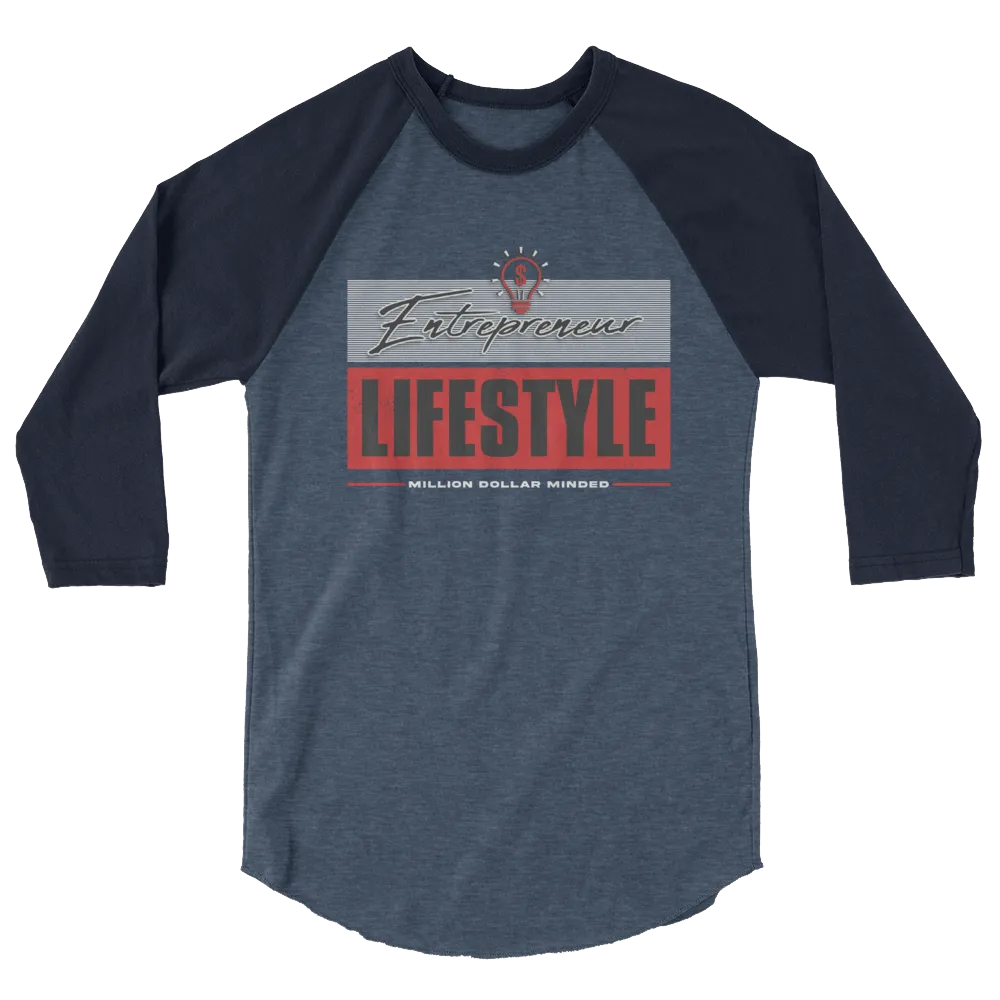 Entrepreneur Lifestyle 3/4 Sleeve Shirt