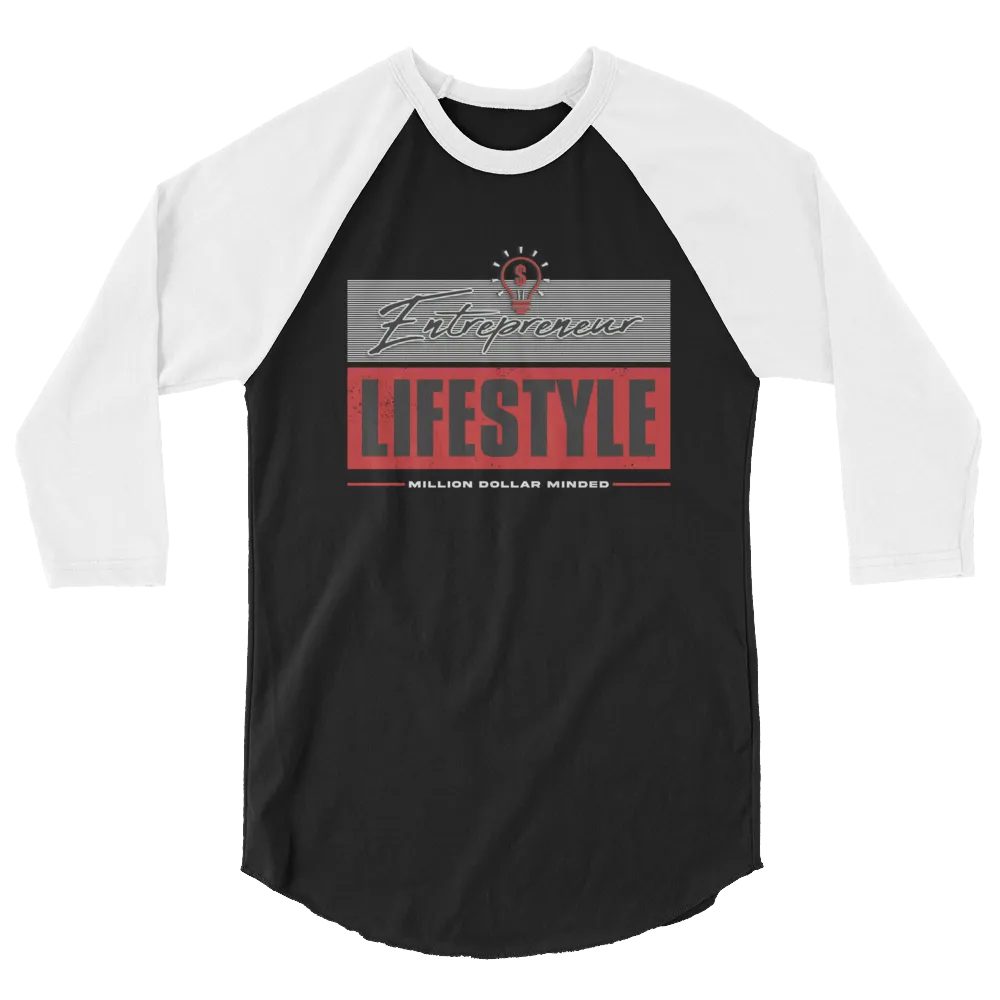 Entrepreneur Lifestyle 3/4 Sleeve Shirt