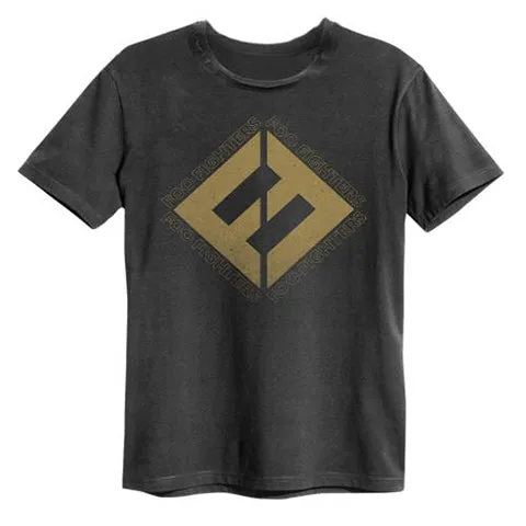 Foo Fighters T-Shirt - Concrete and Gold