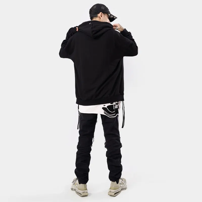 Full Face Zip Up Hoodie