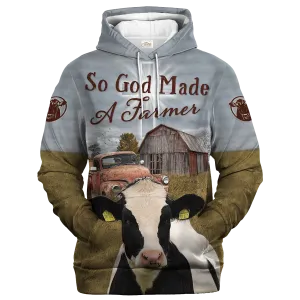 Holstein Hoodie 3D All Over Print Gift For Farm Mom