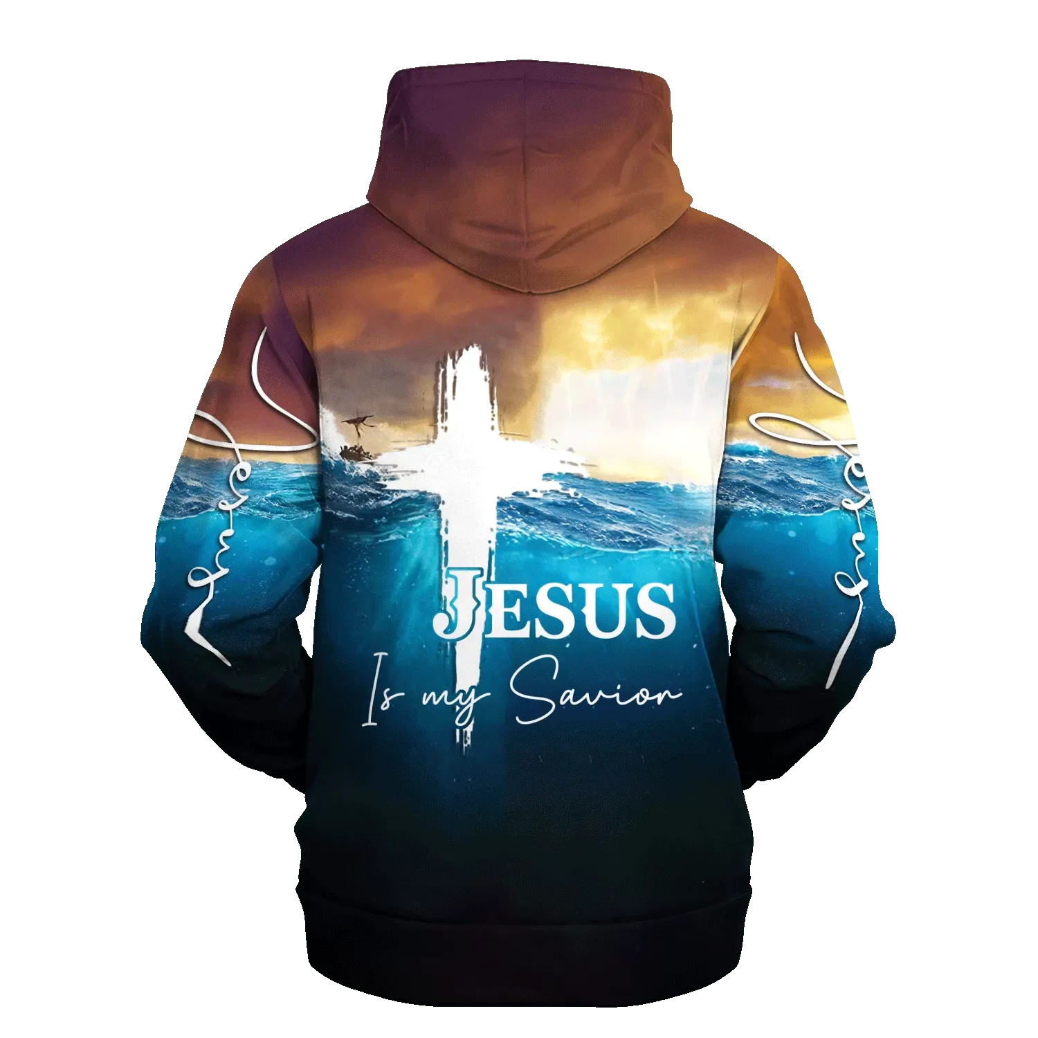 Jesus Is My Savior Hoodie 3D All Over Print, Take My Hand Jesus Hoodie, Religious Hoodie