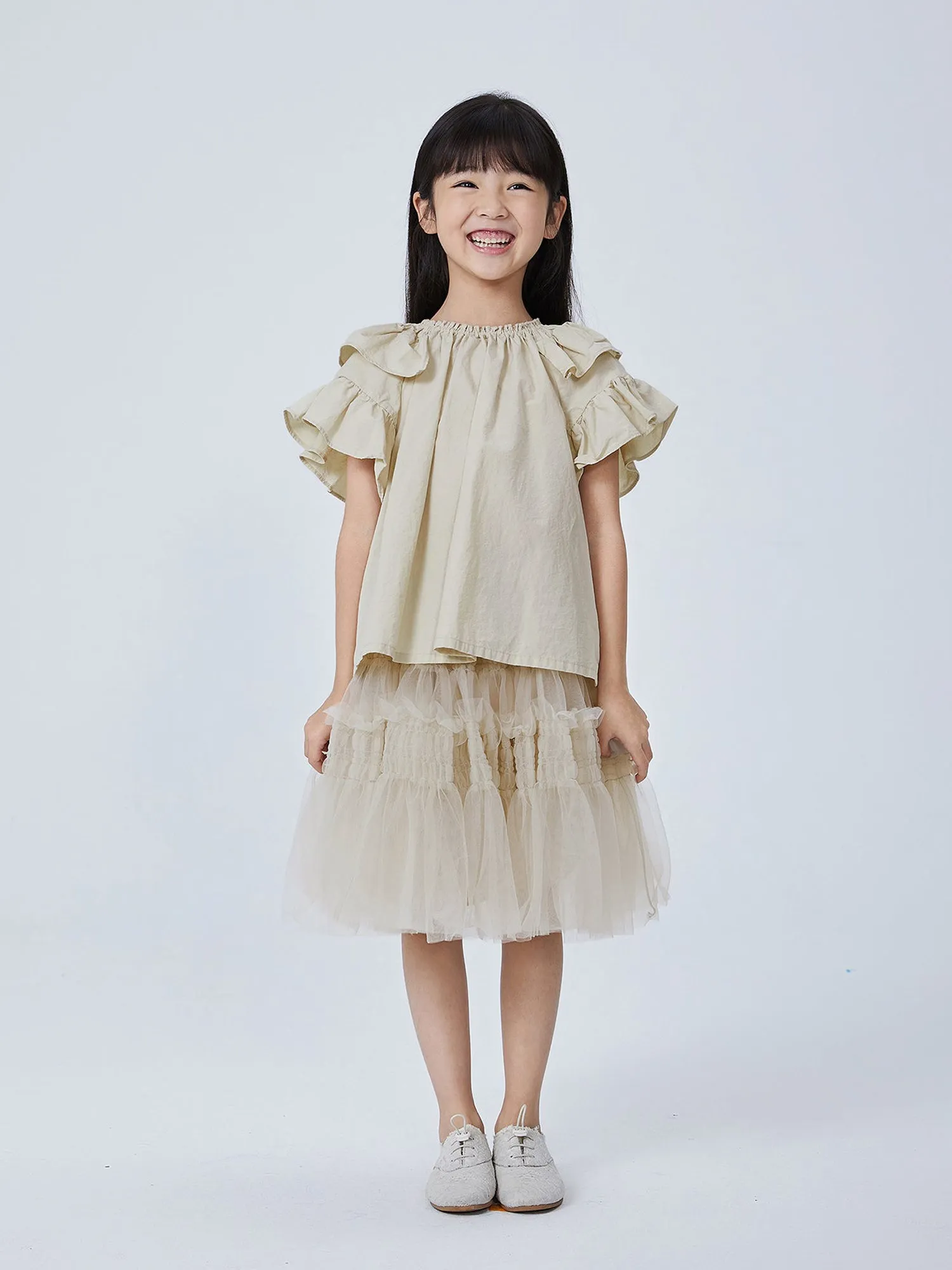 JNBY Girl's Fluffy Tulle Skirt