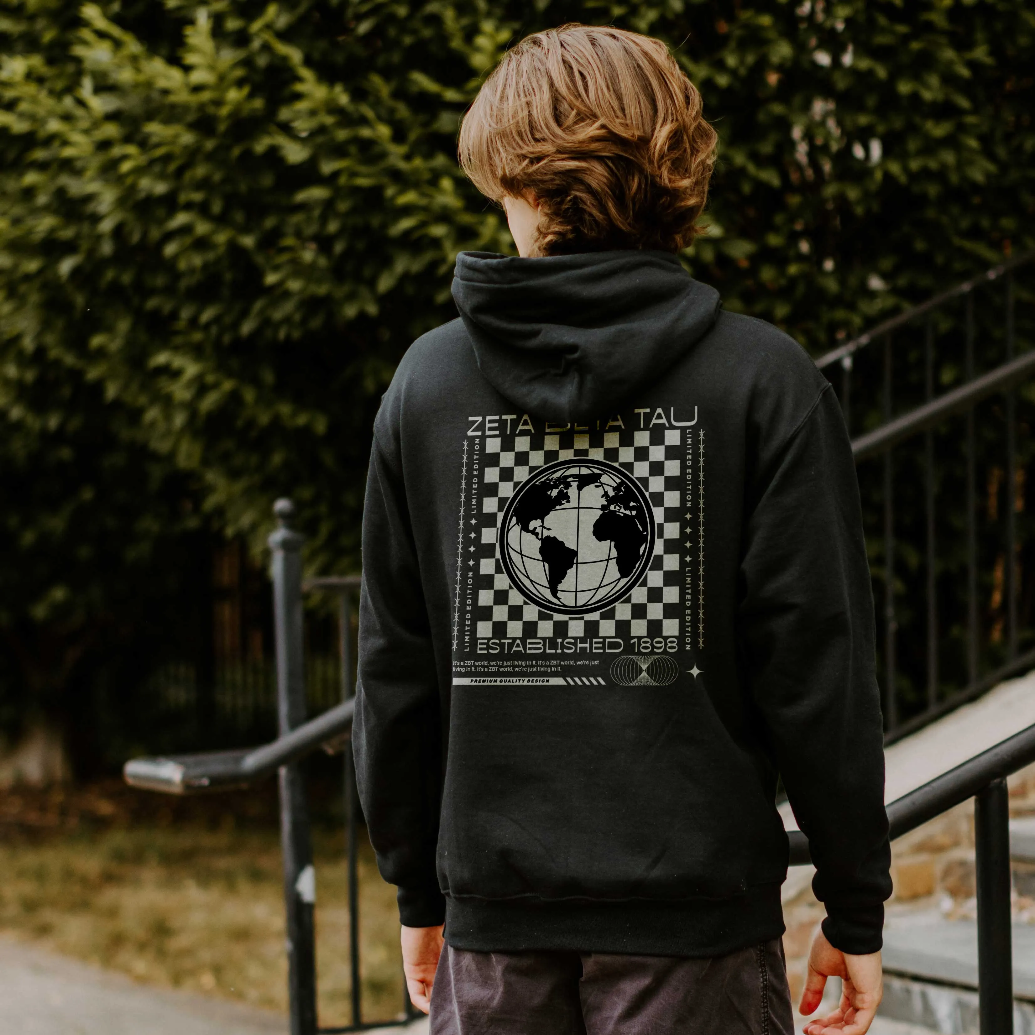 Lambda Chi Graphic Streetwear Hoodie