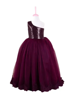 Lauren Purple Party Dress