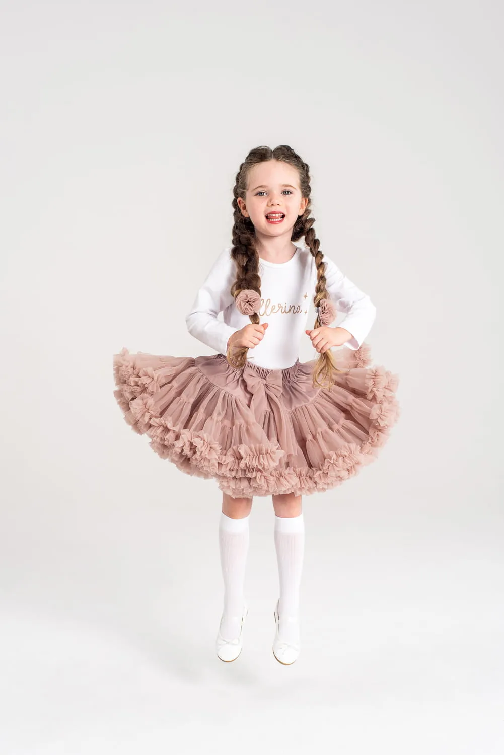 MF Girl's Tutu Skirt - Venetian Rose