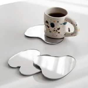 Modern Mirrored Irregular Coasters