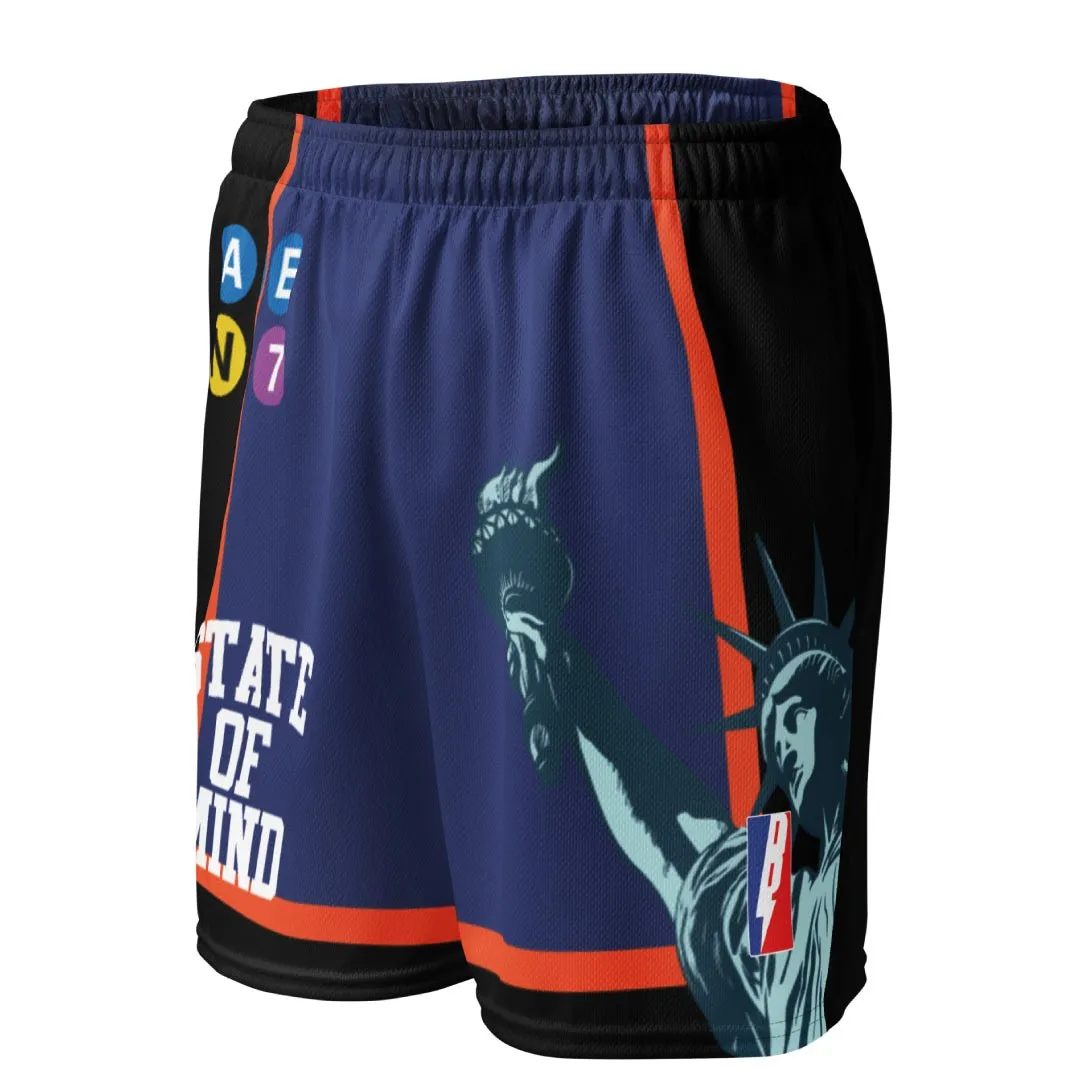 New York State of Mind Basketball Mesh Shorts