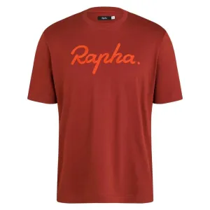 RAPHA Logo Tshirt - Brick