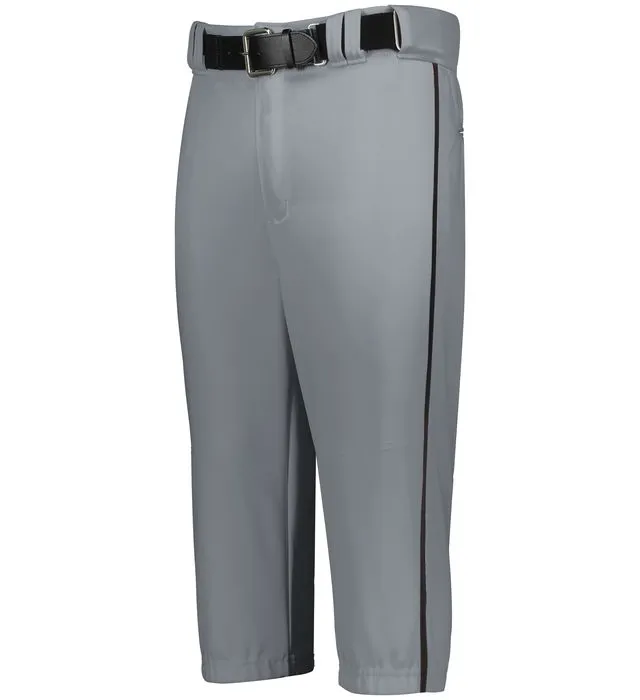 Russell Baseball Grey with Black Diamond Series 2.0 Piped Youth Knicker Baseball Pants