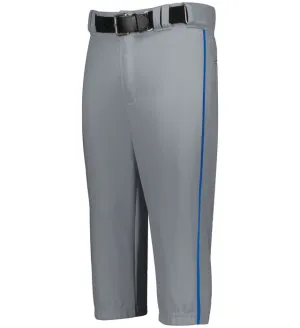 Russell Baseball Grey with Royal Blue Diamond Series 2.0 Piped Youth Knicker Baseball Pants