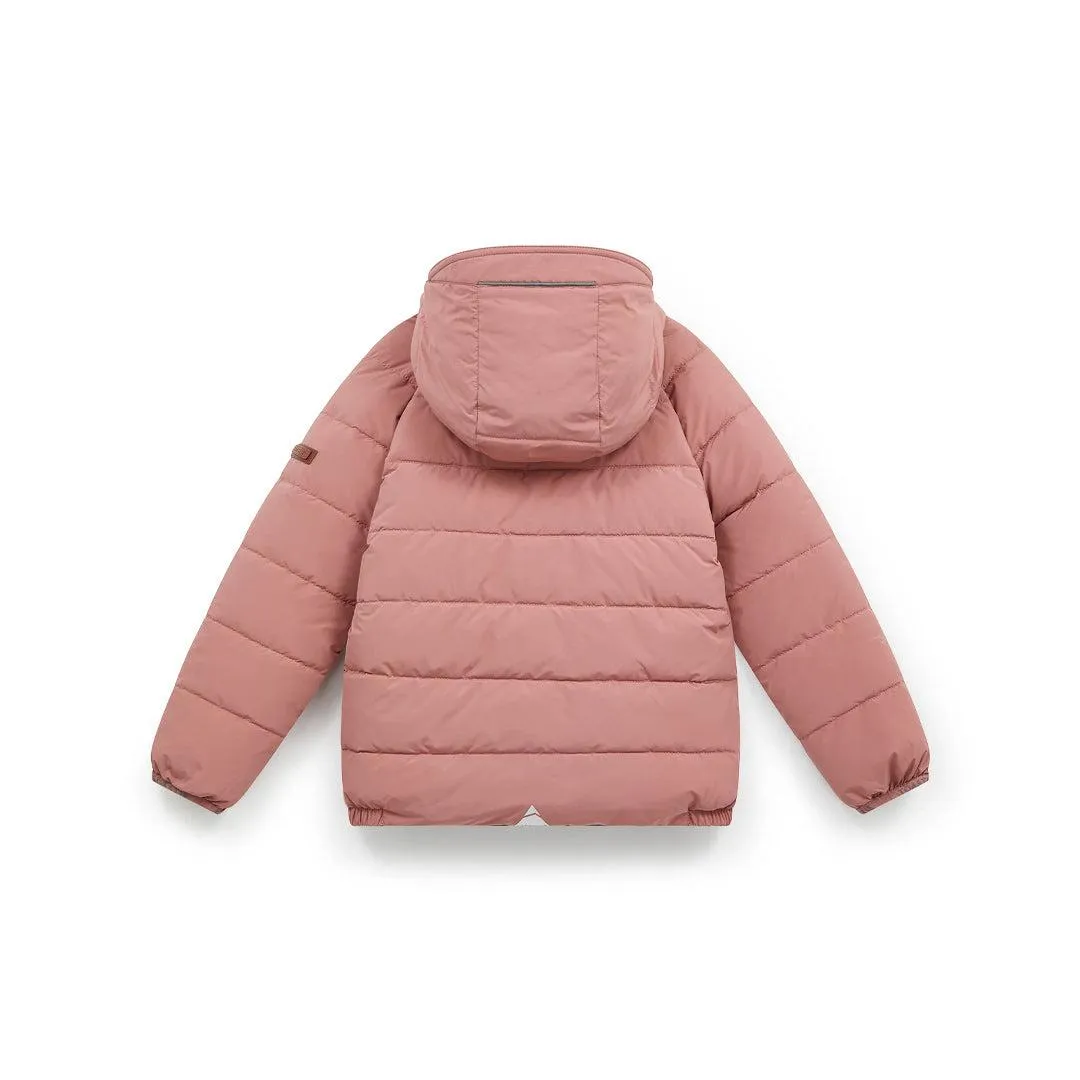 TOASTIE Eco-Reversible Puffer - Damask Pink - Black Cherry