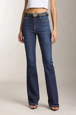 Vintage High Waist Flared Jeans