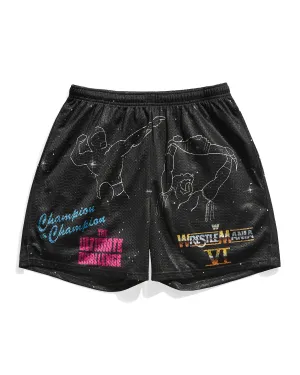 WrestleMania 6 Ultimate Challenge Retro Shorts