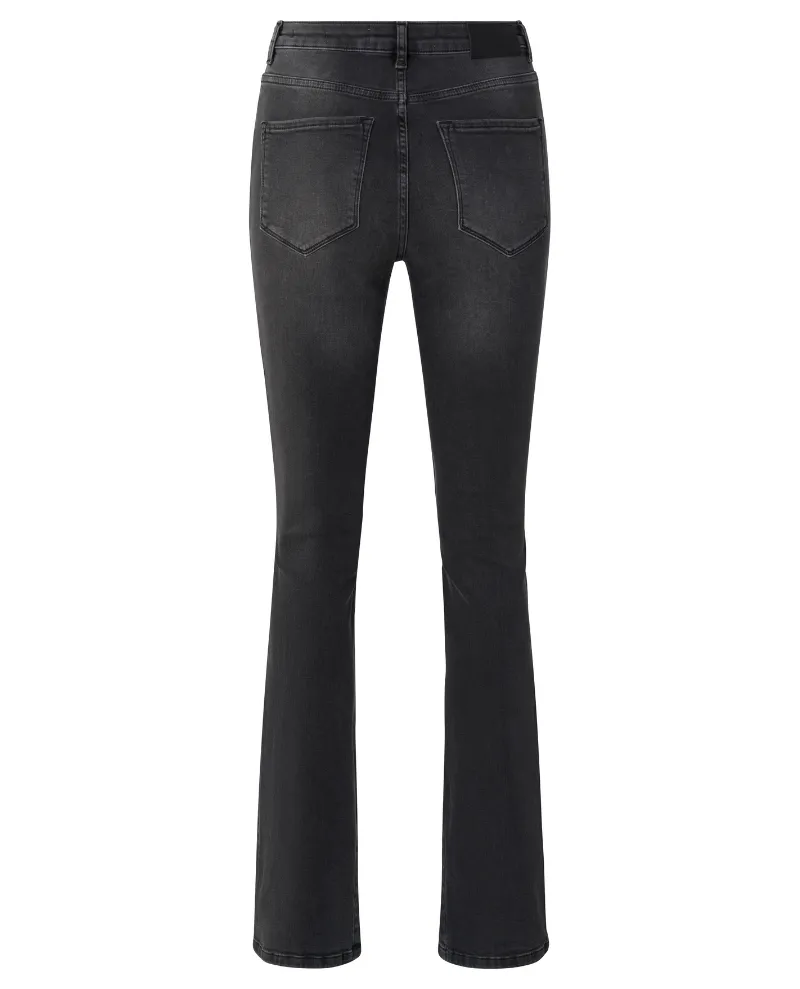 Yaya Grey Flared Jeans